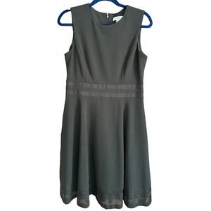 CALVIN KLEIN | Black Sleeveless Cocktail Dress, LBD, Round Neck Woman's Size 10